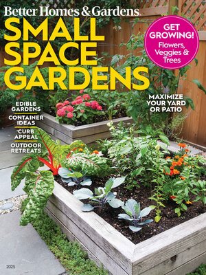 cover image of Better Homes & Gardens Small-Space Gardens